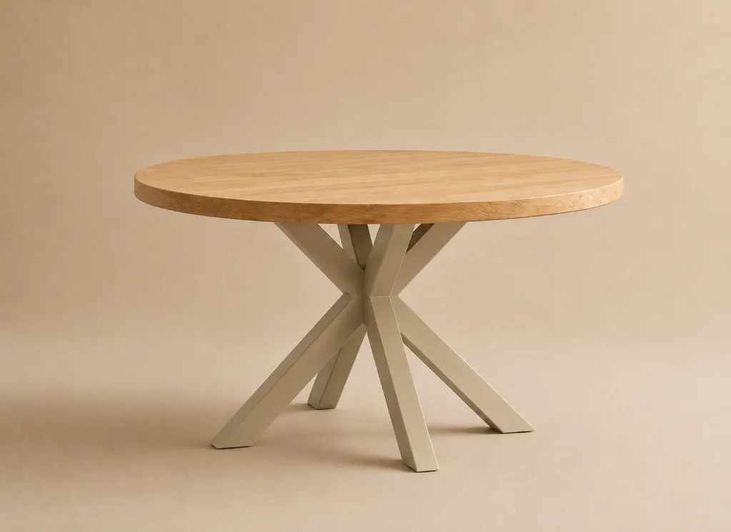 Mesa somiedo CR pata beige- Bodegón.webp