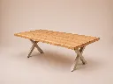 Mesa Quirós pata beige- Bodegón aire.webp