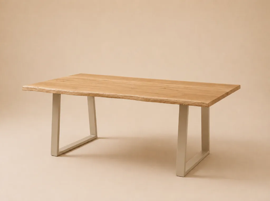 Mesa Cangas pata beige- bodegón 1.webp