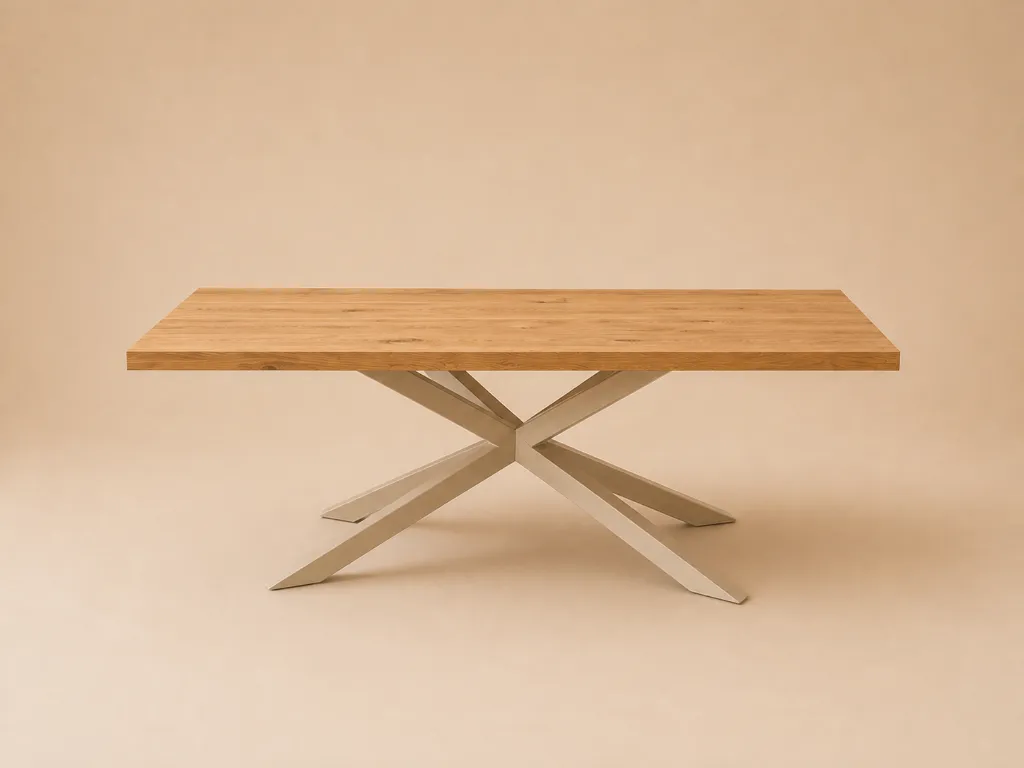 Mesa Luanco pata beige- bodegón.webp